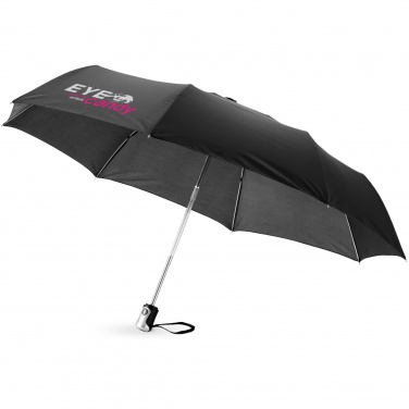 Logo trade promotional merchandise photo of: Alex 21.5" foldable auto open/close umbrella
